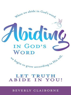 cover image of Abiding in God's Word